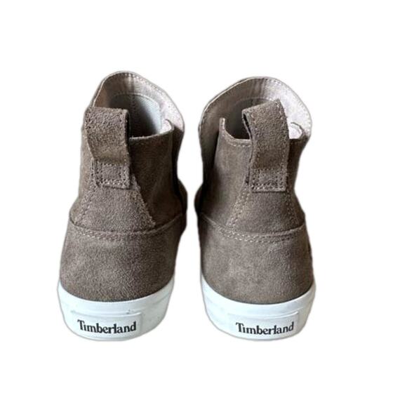 Timberland NEW Skyla Bay Pull-On Sneaker Shoes Canteen Brown Suede High Tops 9.5 - Picture 7 of 12